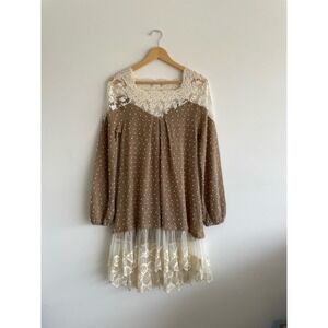 Altar’d State lace sweater tunic top | size medium​